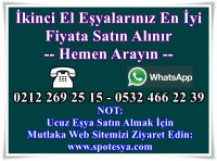 Eski mobilyaları satmak istiyorum
